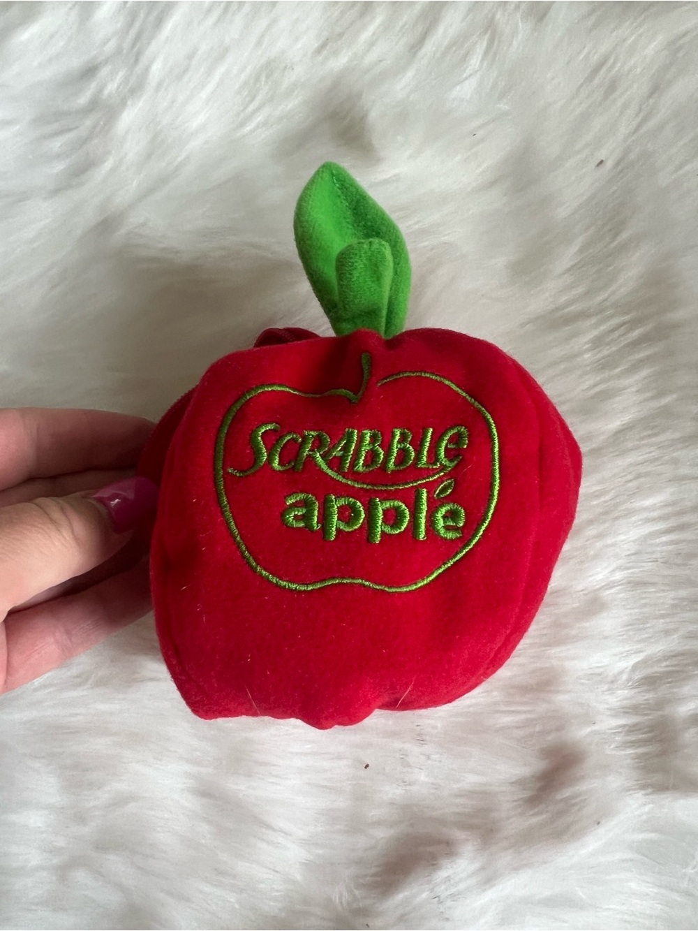 Scrabble apple game